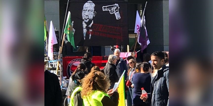 PKK’lılar İsviçre’de Cumhurbaşkanı Erdoğan’ı Hedef Gösterdi!