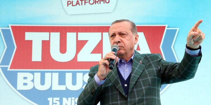 Erdoğan: Evet'le Hayır'ı Aynı Kefeye Koyamam