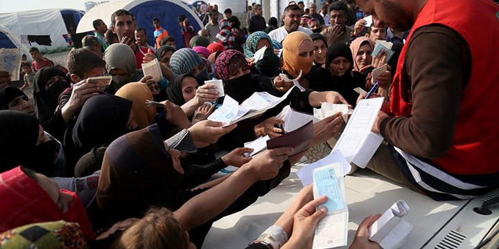 “Musul’dan Göç Eden Sivillerin Sayısı 320 Bine Yükseldi”