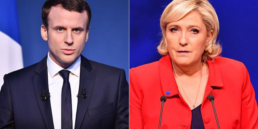 Fransa’da Macron ve Le Pen İkinci Turda