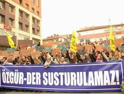 Özgür-Dere Kapatma Davası Protesto Edildi!