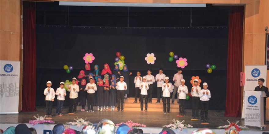 Bingöl Özgür Çocuk Kulübü Yıl Sonu Programı