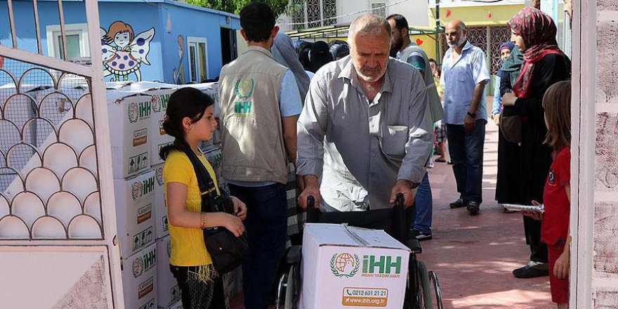 İHH'dan Kilis'teki Suriyeli Ailelere Yardım