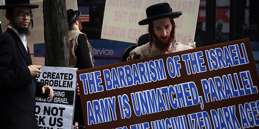 Ortodoks Yahudilerden Zorunlu Askerlik Protestosu