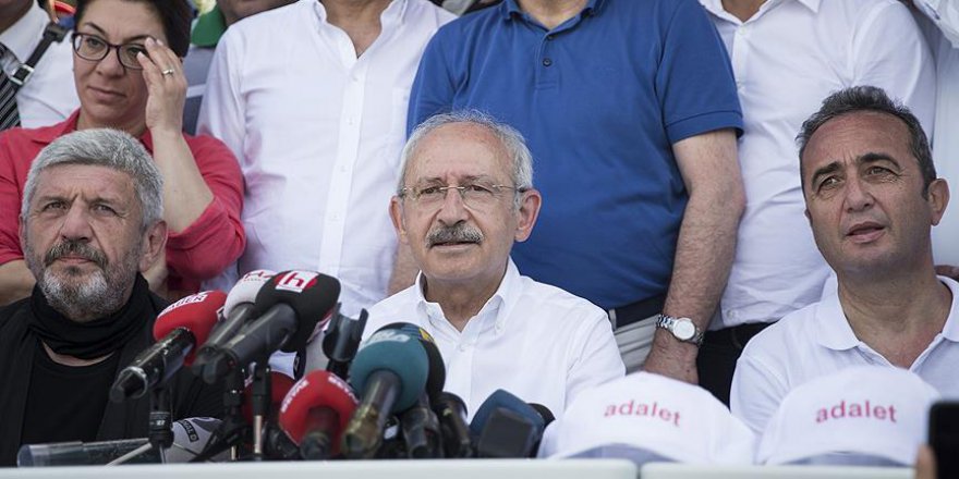 Kılıçdaroğlu Yürüyüşünün Bugünkü Bölümünü Tamamladı