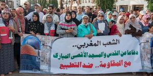 Fas’ta Mescid-i Aksa’ya Destek Gösterisi