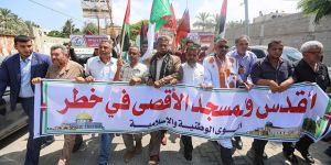 Gazze’de İşgalci İsrail’in Irkçı Uygulamaları Protesto Edildi!