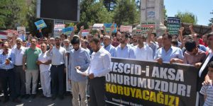 İşgalci İsrail’in Mescid-i Aksa’ya Yönelik Zulümleri Bingöl'de Tel’in Edildi