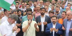 İşgalci İsrail’in Mescid-i Aksa’ya Yönelik Zulümleri Kocaeli’de Tel’in Edildi