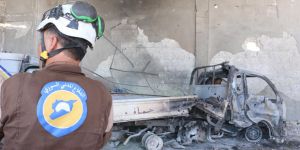 İdlib’de Beyaz Baretliler’e Saldırı!