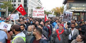 Arakan’daki Zulümler Almanya’da Protesto Edildi