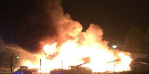 İsveç'te Cami Yakıldı