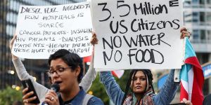 Chicago’da Porto Riko Protestosu