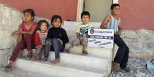Özgür-Der’den Suriye’de Şehit Aileleri ve Yetimlere Yardım