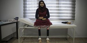 Suriyeli Öğretmen Protez Bacak Hayaline Kavuştu!