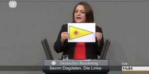 Almanya Meclisinde PKK/PYD Propagandası