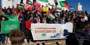 ABD’nin Kudüs Kararı Kocaeli Üniversitesi’nde Protesto Edildi