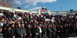 Konya'da Kudüs İle Dayanışma Eylemi