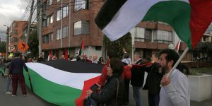 Trump’ın Kudüs Kararına Kolombiya’da Protesto!