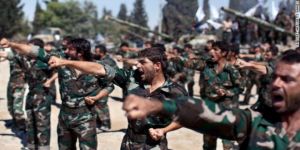 Esed'in Askerlerinden 'Mide Bulandıran' Askeri Seremoni