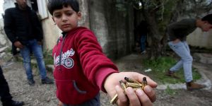 Filistinli Cerrar’ı Şehit Eden İşgalci İsrail’e Batı Şeria’da Protesto!