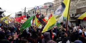 Esed ve PKK/PYD Kolkola Afrin Operasyonunu Protesto Etti