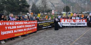 Suriye’de Mahpus 6736 Kadın İçin Amasya’da Vicdan Çağrısı Yapılarak Guta Katliamı Lanetlendi