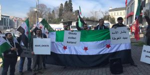 Doğu Guta’daki Katliamlar Protesto Edildi