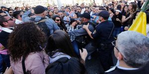 İşgal Güçleri Hıristiyan Filistinlilere Saldırdı