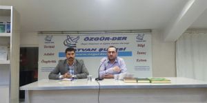 Tatvan Özgür-Der’de “İslami Kimlik ve Muhalefet” Konuşuldu