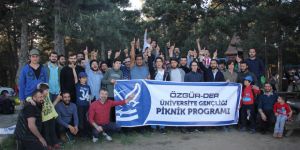 Üniversiteli Gençler Piknikte Buluştu