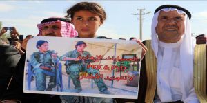 Haseke'de YPG/PKK'nın Gençleri Zorla Silah Altına Almasına Tepki