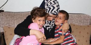 Suriyeli Anne ve Çocuklar Birbirlerine Kavuştu