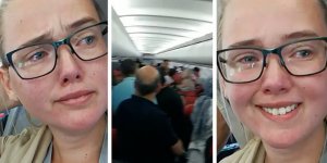 Afganistanlı Göçmene Uçakta İsveçli Öğrenciden Destek