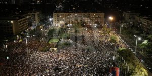 Yahudi Ulus Devlet Yasası Tel Aviv'de Protesto Edildi
