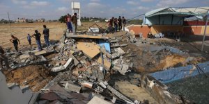 İşgalci İsrail Gazze'de 150 Noktayı Vurdu
