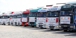 Yardım TIR’ları İdlib İçin Yola Çıktı 