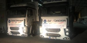 İki Tır Un Kardeşlerimize Ekmek Olmak Üzere Suriye’ye Ulaştı