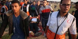 İşgal Güçleri Gazze Sınırında 28 Filistinliyi Yaraladı
