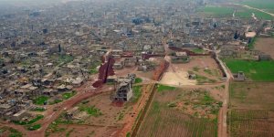 YPG/PKK'nın Kobani’de Kazdığı Çukur ve Tüneller