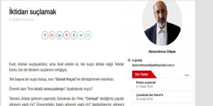 “İnni Küntü Minezzalimiyn” Diyebilecek miyiz? 
