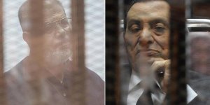 Mursi ve Mübarek İlk Kez Mahkemede Yüzleşti