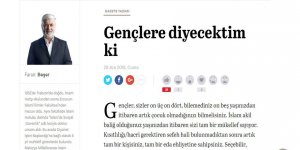 Gençlere Tavsiyeler