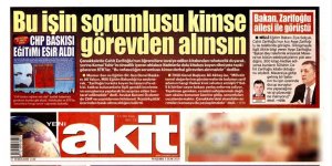 Sorumlusu Kimse Görevden Alınsın!