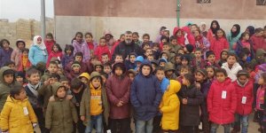 Özgür-Der ve Fetih-Der İdlib’de Bin Yetim Çocuğu Giydirdi