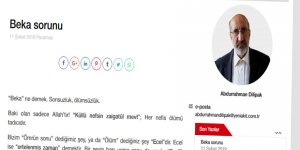 Beka Sorunu Noktasına Nasıl Gelindi?