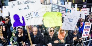 New York'ta İslamofobi Karşıtı Protesto Düzenlendi