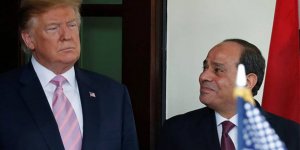 Trump ve kuklası Sisi Bir Araya Geldi