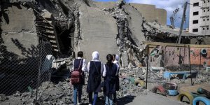 Gazze'de Okullar da İsrail'in Hedefi Oldu