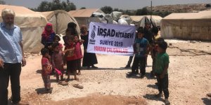İrşad Kitabevi’nden Suriyeli Yetimlere Yardım